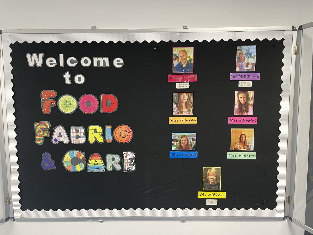 Our Staff Board is finally updated with our lovely team 🙌🏼