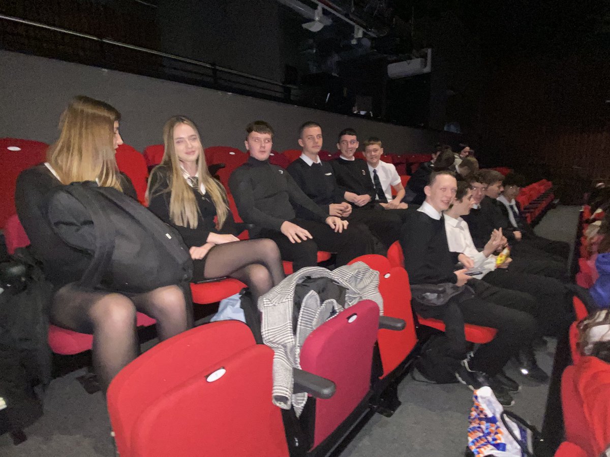 CglenEnglish's tweet photo. 4B5 seeing ‘Bold Girls’ here at @CnauldTheatre. What a treat to see their #SetText on stage! Fantastic performances so far - can’t wait to see the final acts! #itsslc #BoldGirls https://t.co/dSkZQcnsSF