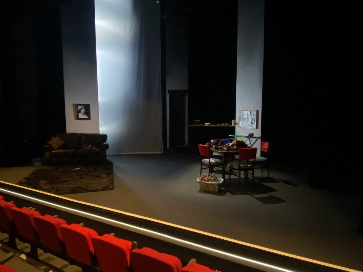 CglenEnglish's tweet photo. 4B5 seeing ‘Bold Girls’ here at @CnauldTheatre. What a treat to see their #SetText on stage! Fantastic performances so far - can’t wait to see the final acts! #itsslc #BoldGirls https://t.co/dSkZQcnsSF