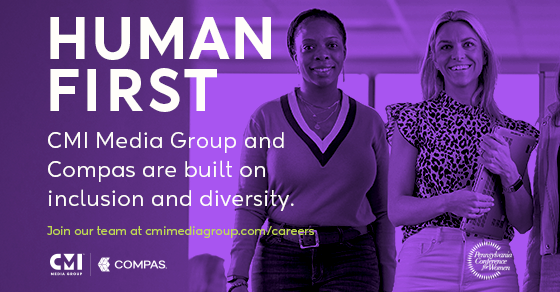 CMIMediaGroup's tweet photo. We are thrilled to announce we are sponsors of the Pennsylvania Conference for Women! Find us there to learn more about how you can join our community at CMI Media Group and Compas; where you are able to show up every day as your truest self. #PennWomen https://t.co/hkZAGBxEhV https://t.co/DMwJbau3G5