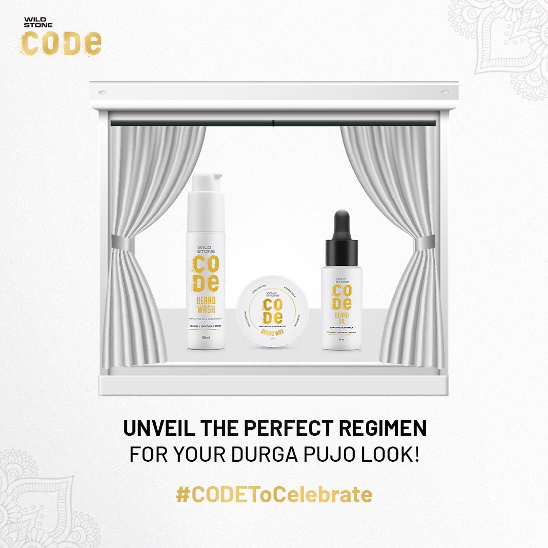 codeofficial_in's tweet photo. Enhance your beard grooming regime with CODE Beard Essentials and elevate your look for Durga Pujo!
Explore the festive deals on our website. Link in the bio.
#CODEToCelebrate #DurgaPujo #DurgaPujo2022 #FestiveSeason #FestiveReady #Celebration #CODEBeardRange #BeardRange #Code https://t.co/R6Tdg9w0BE