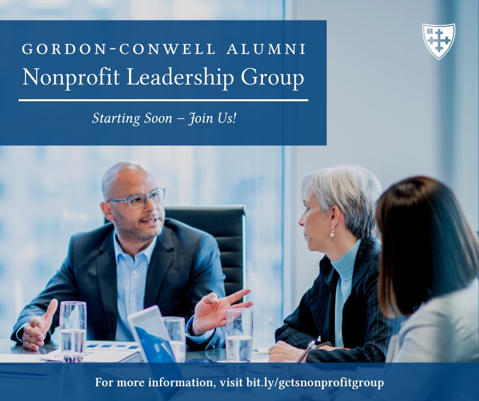 GordonConwell's tweet photo. We are excited to announce a new 12-month group for alumni nonprofit leaders! Participation, including one in-person retreat, is free. Visit https://t.co/0eWyKq83Ff to learn more.
#gctsalumni #nonprofitleaders #npoleadership https://t.co/Vn2YLCvemy