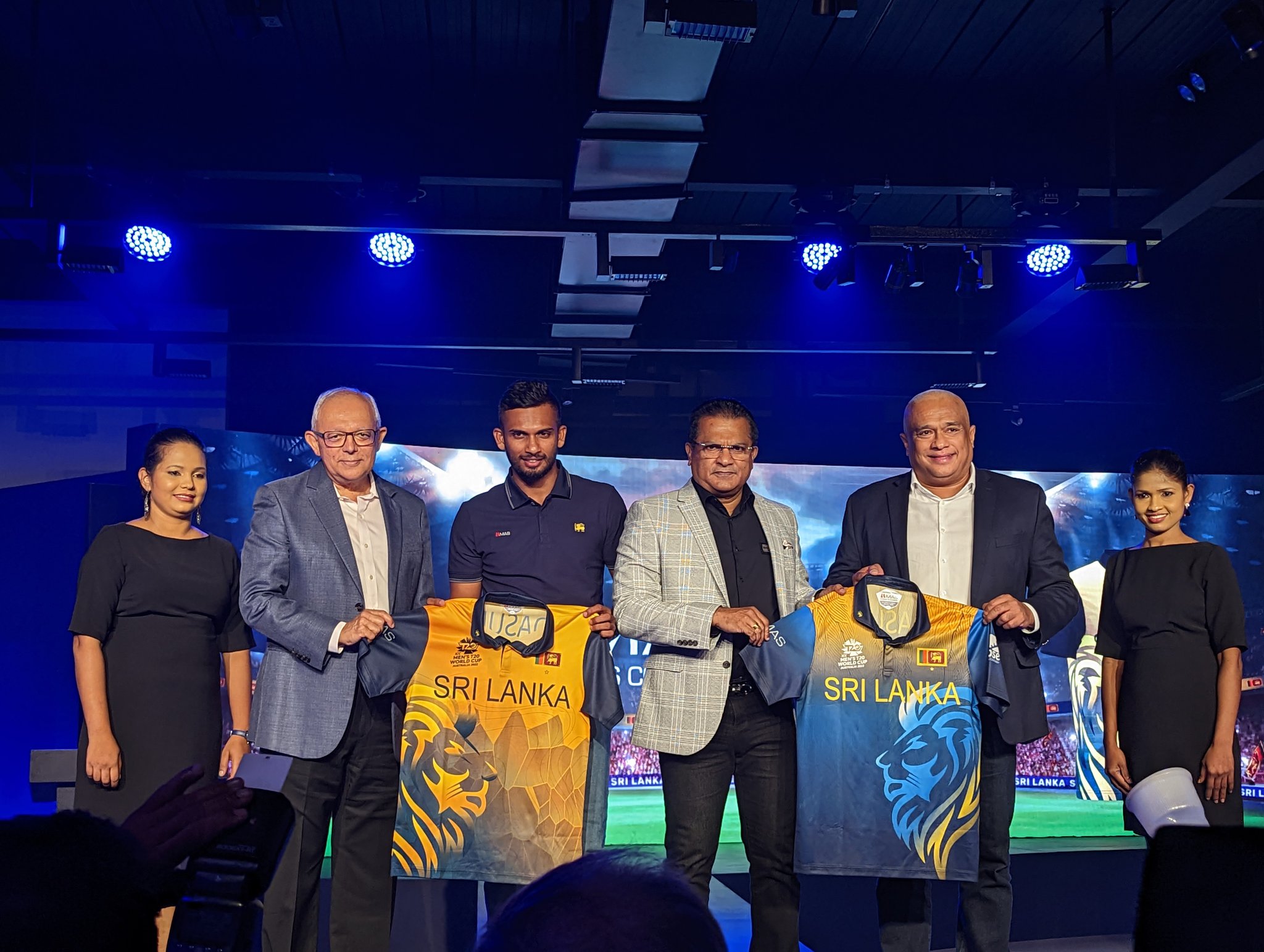 Unveiling Sri Lanka Cricket Jersey for the ICC T20 World Cup 2022 