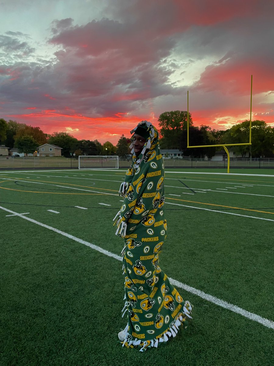 Senior Sunrise at Wolfpack Stadium. Thank you to our student organizers and Coach Kirsch for waking up early to be here with the students.