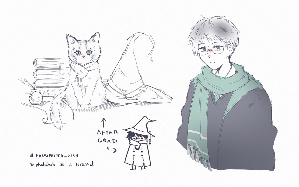 pphob_STCH's tweet photo. #HarryPotter_STCH

(คิดไม่ออกว่าอยู่บ้านอะไร จะเรเวนก็ไม่น่าใช่ เลยไป sorting สรุปออกบ้านเขียว5555555

คงเป็นเด็กสลิธครึ่งมักเกิ้ล ที่จบมาก็ไปทำงานอิสระค่อยกลับมาเป็นอาจารย์แหละ สอนวิชาไรไม่รู้ แต่ที่แน่ๆคือเป็นแอนิเมจัส และใช่คับ หวยออกที่แงว55555) https://t.co/NYf0ZmMf1S