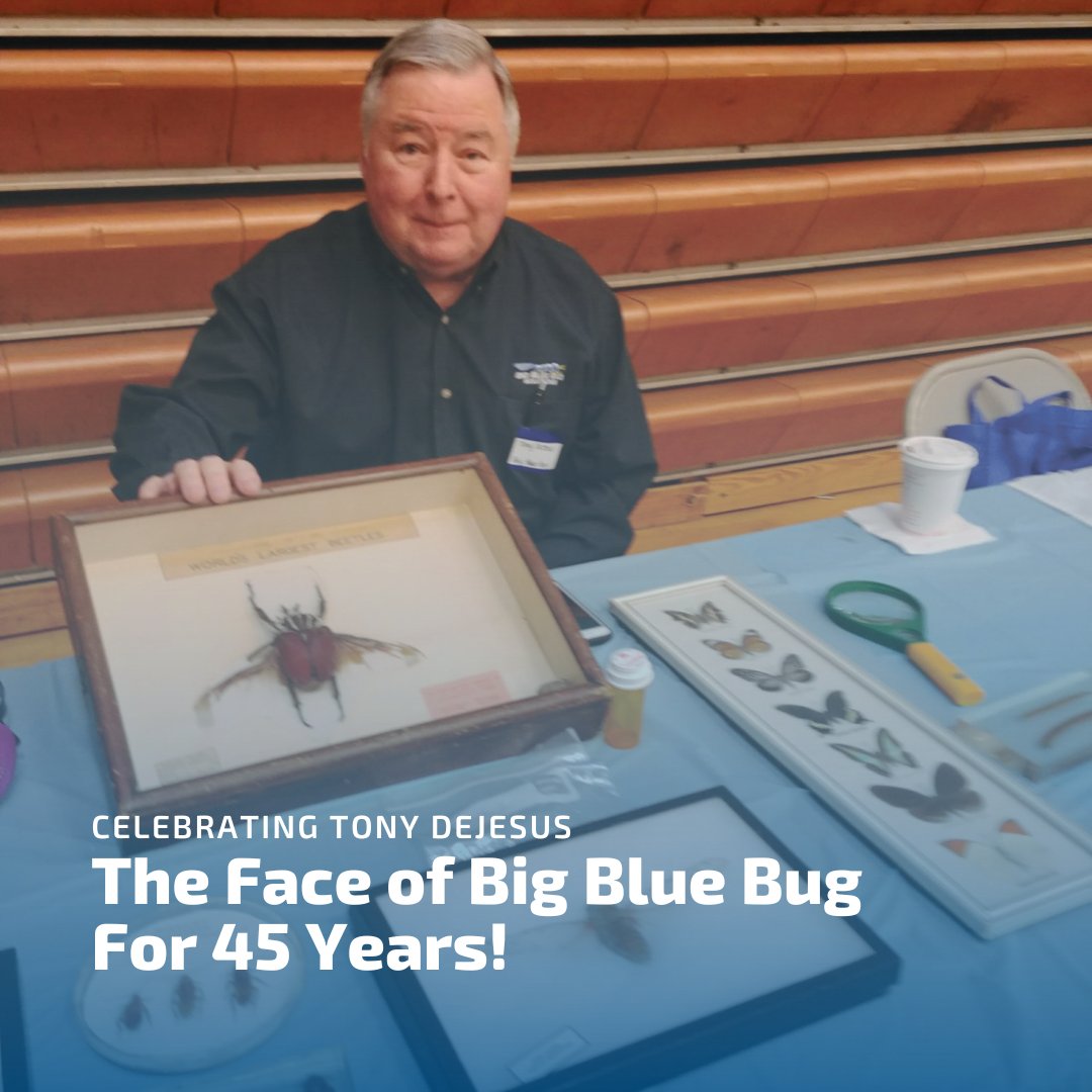 bigbluebug's tweet photo. Tony has been with #BigBlueBugSolutions since 1977, working his way up from service technician to his present position as Vice President. While we're sad to see him go, we are wishing him all the best in his well-deserved retirement. You'll be missed, Tony! π (2/2) https://t.co/dipg74JKku