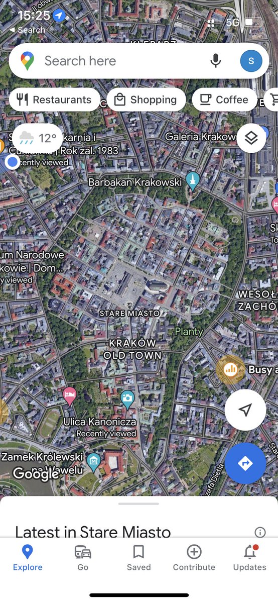 Regarding the M8 in Glasgow - Kraków has a park surrounding its old town. There's no reason why Glasgow couldn't replicate something like this where the M8 currently is. #replacetheM8