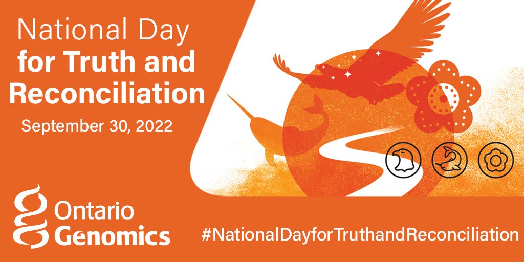 (1/10)🧵 Today, on #nationaltruthandreconciliationday, <a href="/ontariogenomics/">Ontario Genomics</a> wants to commemorate the legacy and ongoing intergenerational trauma caused by Canada’s residential school system. We all have a role to play.