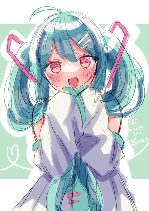 sour式の白い初音ミク🤍wip 