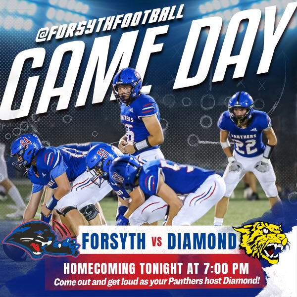 Diamonds second trip to Forsyth! Let’s make it one they never forget!