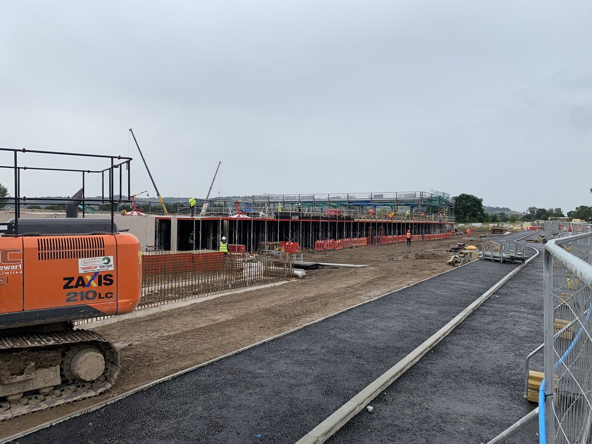 andybattle82's tweet photo. Great to be involved on this project where #sustainability has been at the heart of the design, operation and purpose of the scheme.  Things are looking good on site ahead of completion next year.  #reuse #recycle https://t.co/BhUQvTdy1d