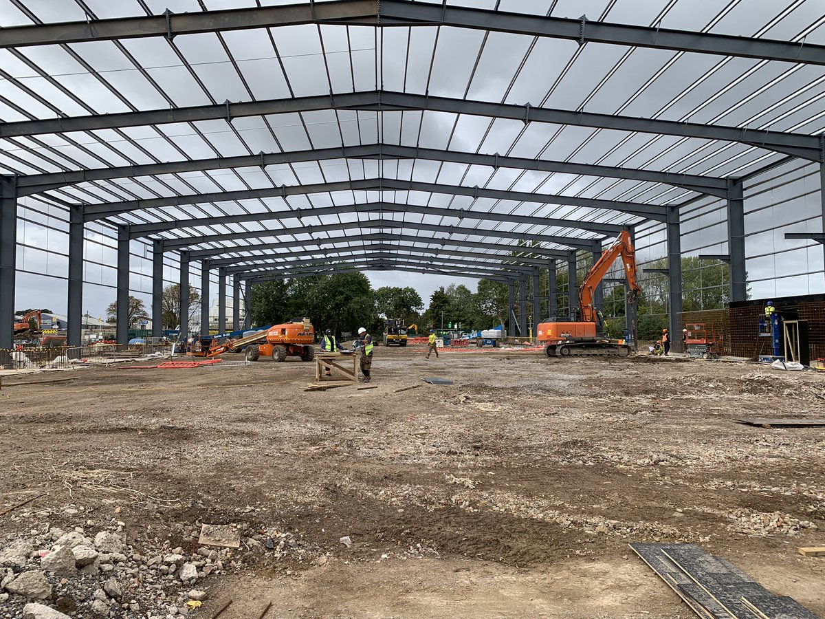 andybattle82's tweet photo. Great to be involved on this project where #sustainability has been at the heart of the design, operation and purpose of the scheme.  Things are looking good on site ahead of completion next year.  #reuse #recycle https://t.co/BhUQvTdy1d