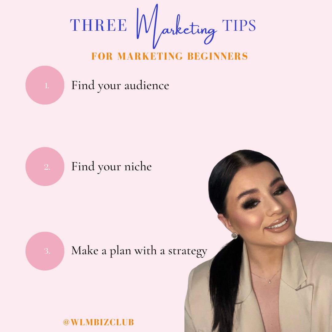 WLMBizClub's tweet photo. Three Marketing Tips to take into your weekend...✨💓

#mavisamankwah #coachmavis #business #businessuk #grants #loans #funding #publicspeaking #diversity #wlmbizclub #womenlikeme https://t.co/ztXKZnjSWd