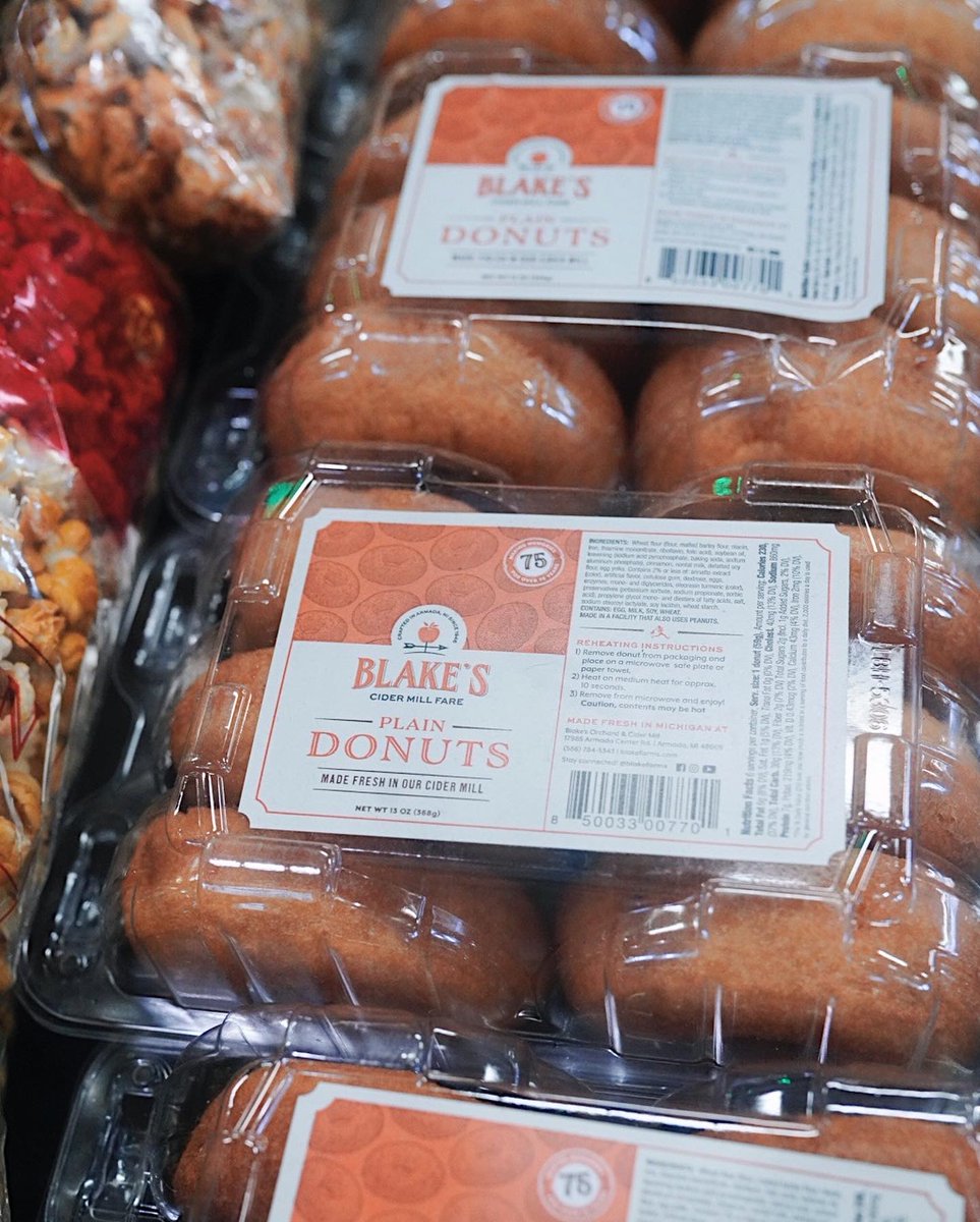 Fall is here and it’s officially cider season. Stop in to shop our <a href="/blakefarms/">Blake Farms</a> product selections🍁 🍂🍎