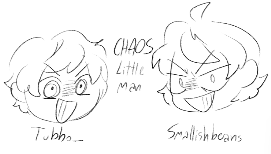 I just realized Phil and Martyn also just teamed recently so I present you
Small man chaos
Their rage gonna be the best 