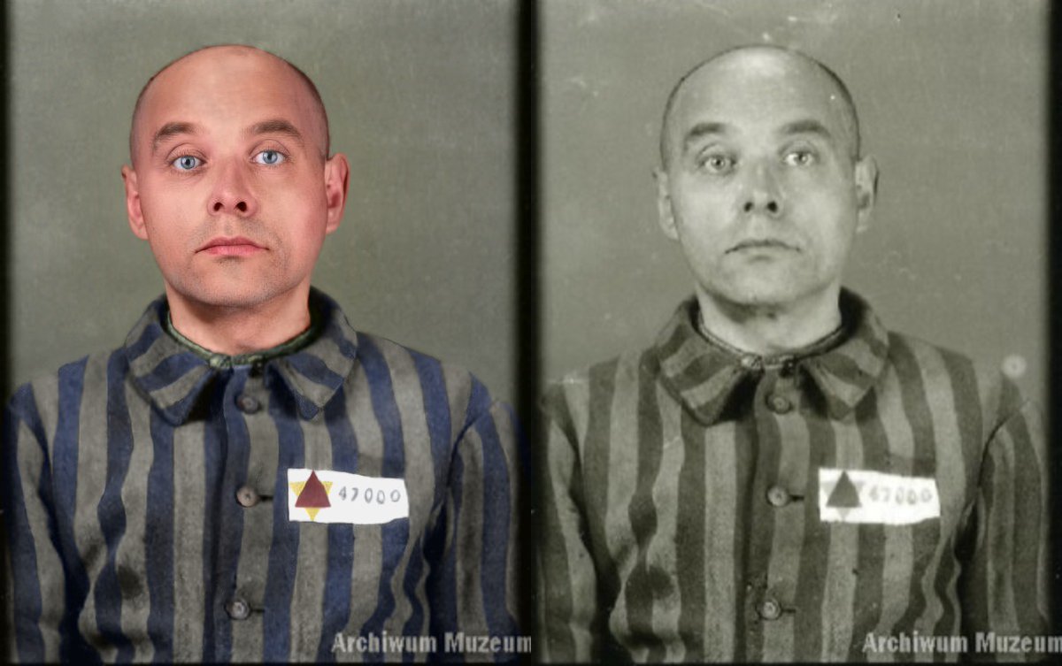 RestaurandoDign's tweet photo. Todo el mundo conoce, a la hora de hablar de los campos nazis, el famoso distintivo de la ✡️ Estrella de David que los judíos tuvieron que llevar durante el Holocausto. 

Sin embargo, los nazis contaban con un sistema de clasificación más completo.

Hilo sobre el tema: https://t.co/LQmcMfrrOy