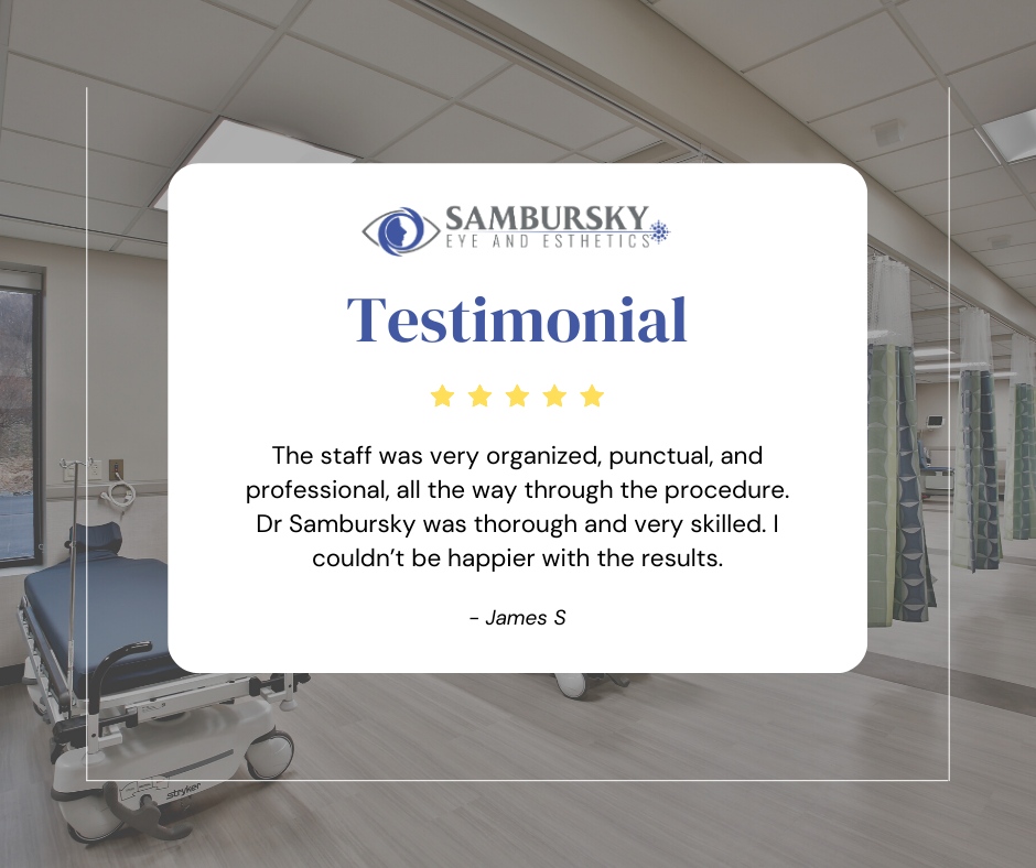 Thank you for this review James! We love when our patients come to our office and leave feeling like they were well taken care of. 💙

#thankyou #testimonial #review #ophthalmologist #optometry #eyesurgery #eyesurgeon #eyedocor #seeclear #SEE