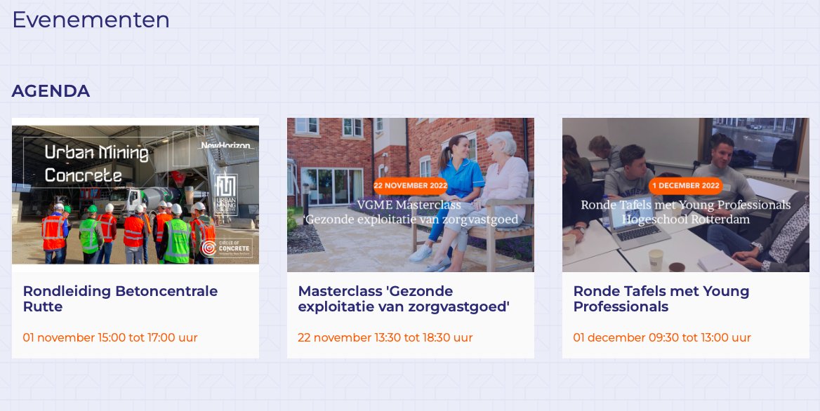 De agenda staat weer vol met interessante evenementen! Blijf up-to-date met jouw vastgoedkennis, dus schrijf je snel in: bit.ly/VGMEevenementen
#kennis #vastgoed #netwerk #evenementen #masterclass #rondetafels