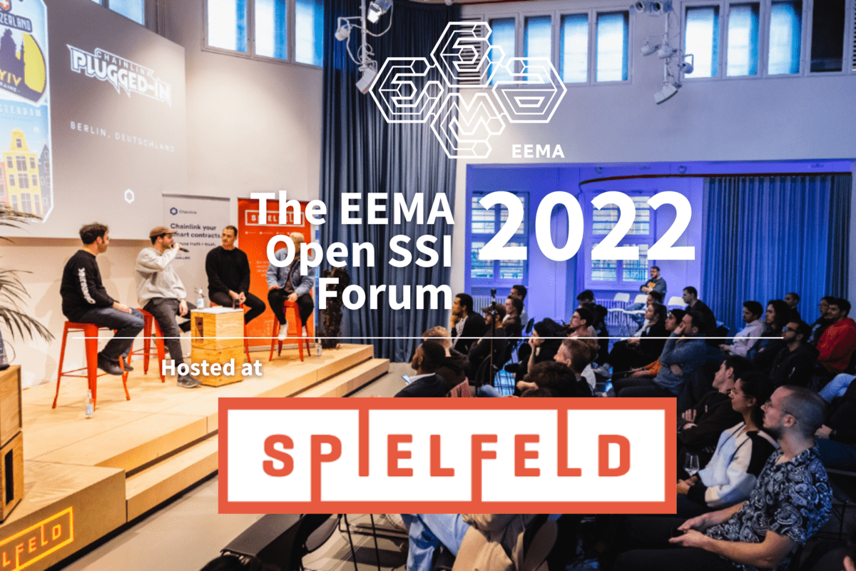 The EEMA Open SSI Forum

🟢EEMA successfully executes its role as a sync tech and brings together the largest concentration of C-level leaders, decision-makers and technologists as well as grass-root activists. 

Register now!
bit.ly/3rlLt4Y