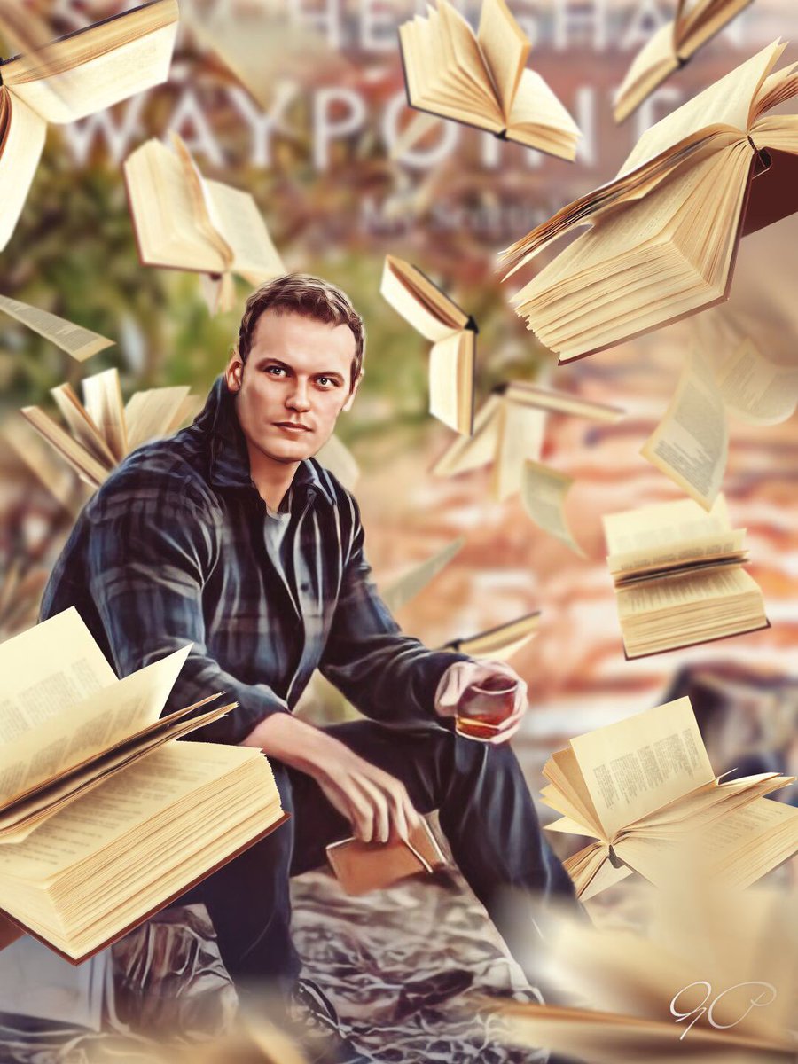 PustorinoGina's tweet photo. cannot wait to read @SamHeughan https://t.co/eJplOu4w6s