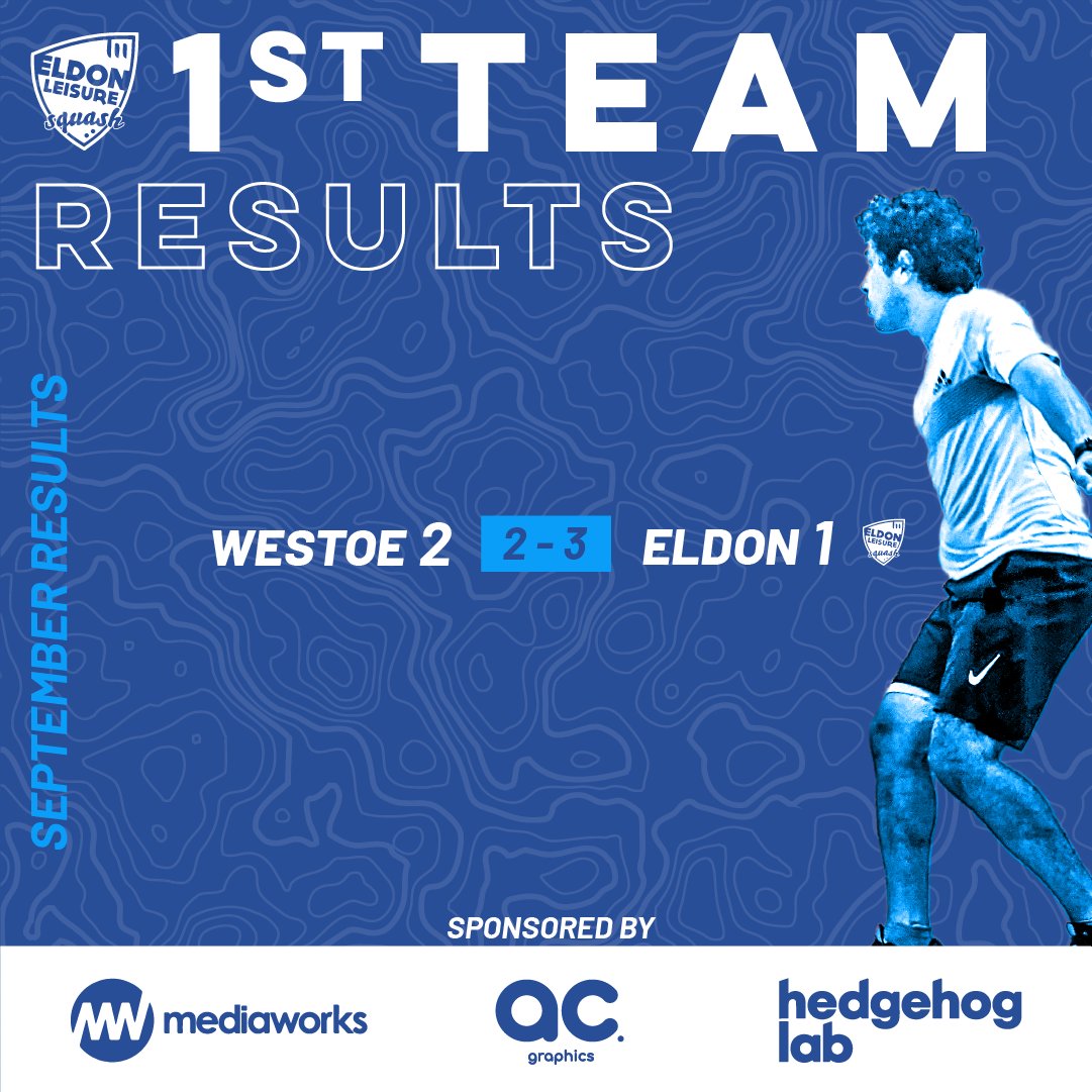 🔷Sept Results in the <a href="/NbriaSquash/">Northumbria Squash</a>
 22/23 Team Season🔷

2 wins out of 4 for our teams this month! Plenty more matches to come 🔜

#eldonsquash #nbrisquash