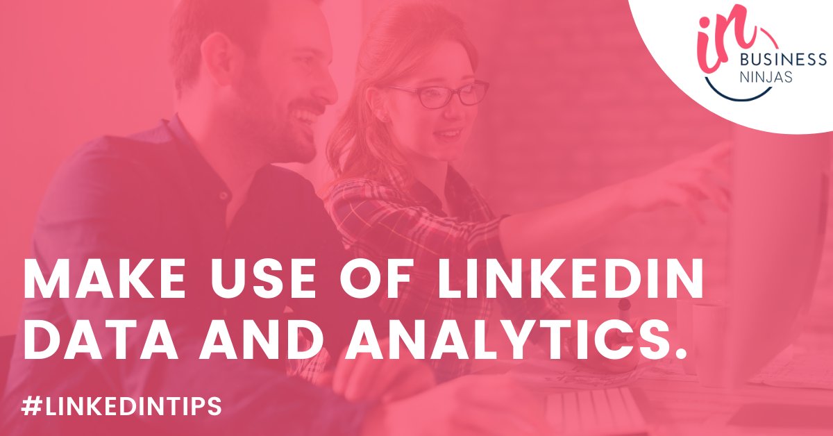 📊 Marketing without data and research is highly unlikely to drive any results. 

The LinkedIn analytics tool is great because it shows detailed data on how your posts are performing. 🧐

#InBusinessNinjas