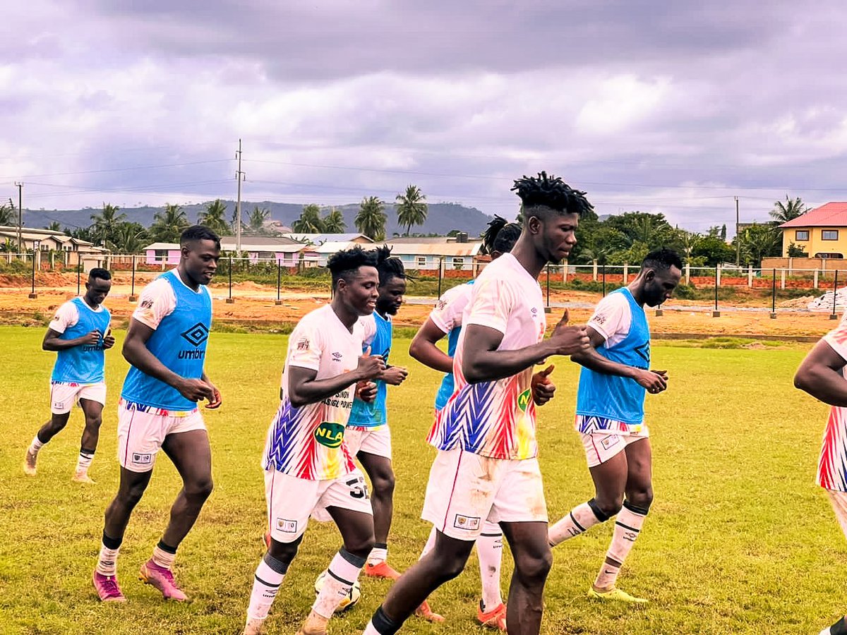 🔴🟡🔵 || TRAINING UPDATE 

📸  Team Hearts continues with it’s preparations ahead of the CAF Confederations Cup match against Real Bamako.

We are focused 💪

#AHOSC
#PositiveEnergy