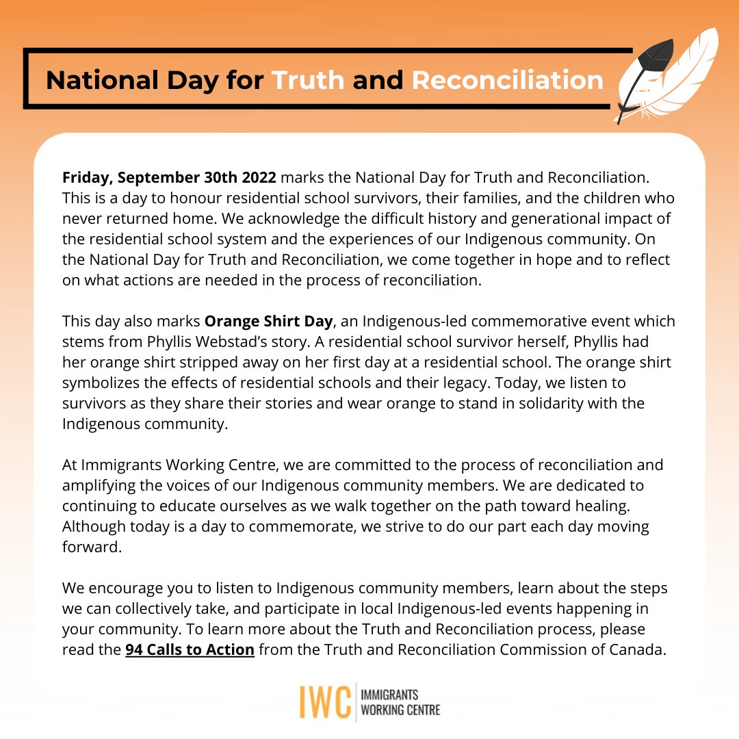 Immigrants Working Centre (IWC) (@iwchamilton) on Twitter photo 