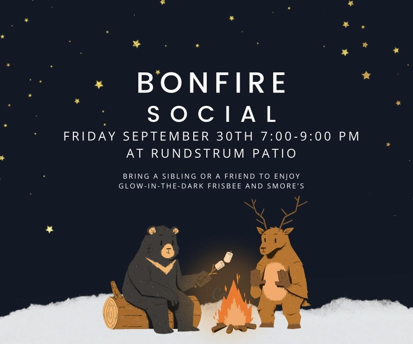 Gustie_ResLife's tweet photo. Uhler and Rundstrom - stop by the Bonfire Social tonight, Friday, September 30 at 7pm for a bonfire social (including s'mores and glow in the dark frisbee! https://t.co/VZcLJBuuFj
