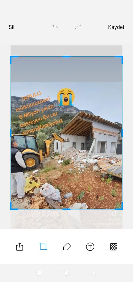 <a href="/baskanbsakalli/">Burhan Sakallı</a> Orta ve dar gelirli milyonlarca aile perişan durumda. Kendi tarlasına bahçesine yaptığı başını sokabileceği küçük bir yuva hayatını kararttı. Ağır cezalar ve yıkım ile karşı karşıya. Aylardır insanlar uyku uyuyamıyor. Lütfen çözüm
#HobiBahceleriYıkılmasın
#İmarBarışıGüncellensin