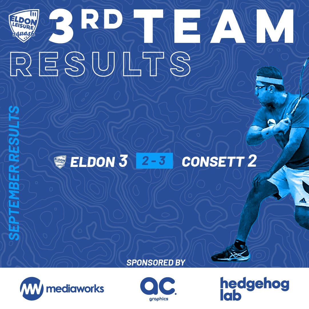 ELSQUASH's tweet image. 🔷Sept Results in the @NbriaSquash
 22/23 Team Season🔷

2 wins out of 4 for our teams this month! Plenty more matches to come 🔜

#eldonsquash #nbrisquash