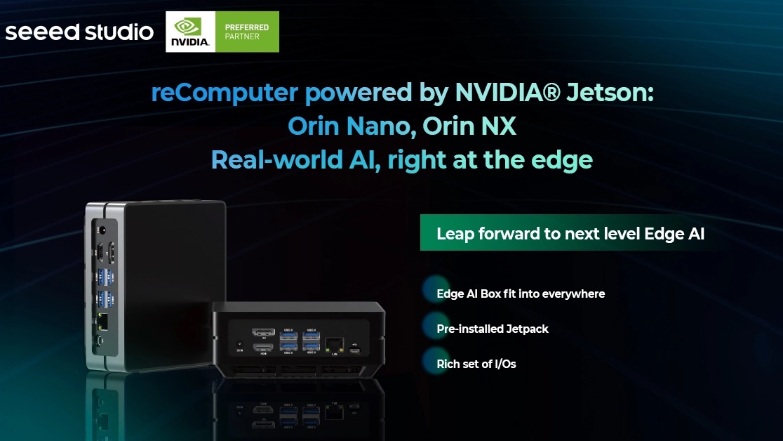 .@SeeedStudio announces new reComputer based on the @NVIDIAEmbedded Jetson Orin Nano to accelerate edge AI from development to production: bit.ly/3CnObgH