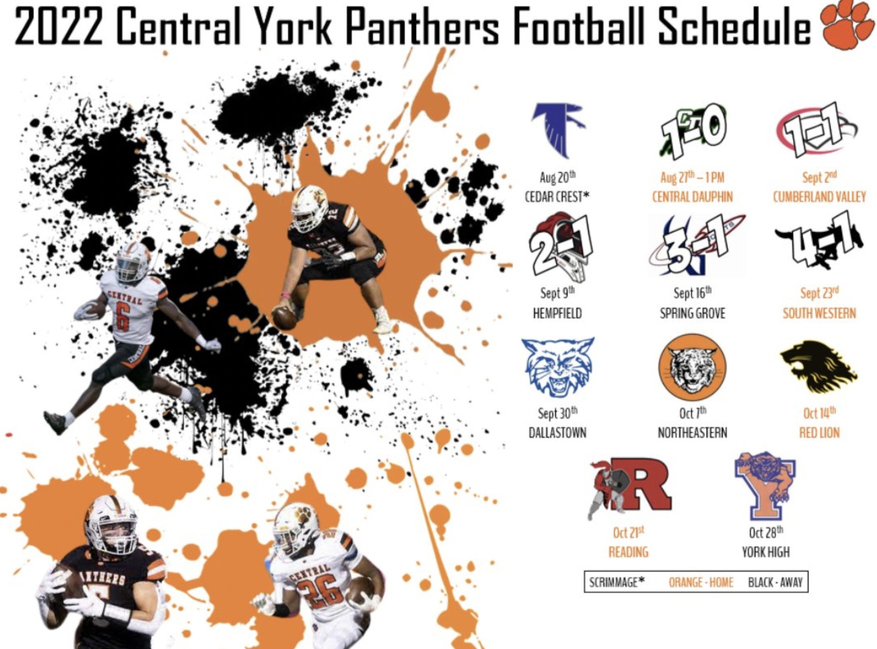Central York Football (centralyorkFB) / Twitter