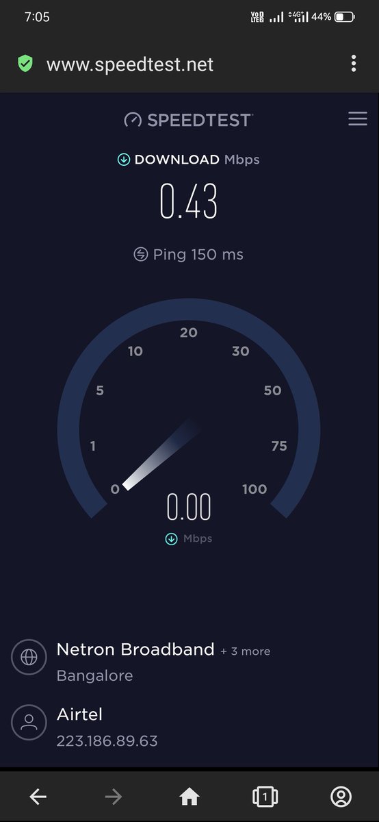 yunusimran's tweet photo. @airtelindia your internet is 4g or 2g it sucks https://t.co/OKzulKRW53