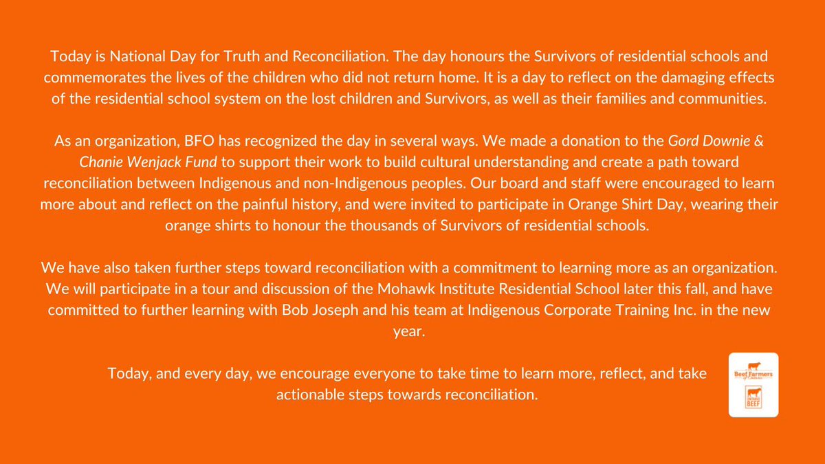 Learn more at the National Centre for Truth and Reconciliation nctr.ca and about Orange Shirt Day orangeshirtday.org
#NDTR2022 #TruthAndReconciliation #DoSomething #OrangeShirtDay2022 #EveryChildMatters