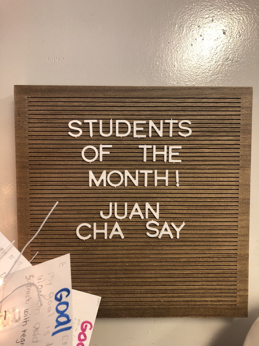 StancyCmathfun's tweet photo. These students were selected by their peers for meeting our 4 to Soar in intervention class! Iโm so proud of all of them! I loved seeing them celebrate each other!! #ses #celebratingothers https://t.co/rtDbKDCWru