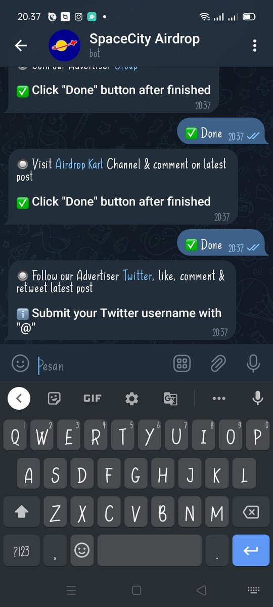 Firxi2's tweet photo. @AirdropKart wow https://t.co/gVUeWfbKW1