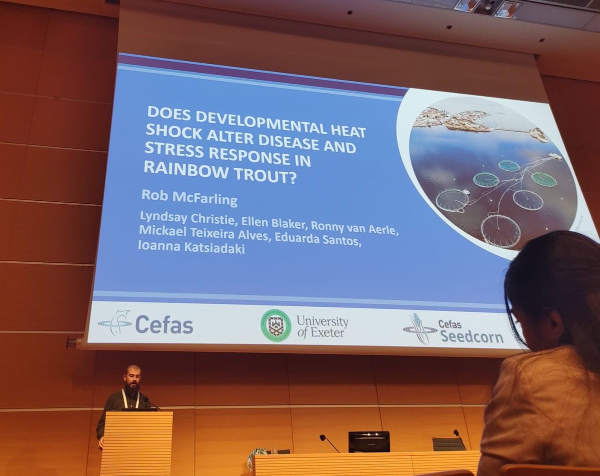 Was a pleasure to present my work at #AE22RIM and meet so many fantastic people! Thank you to all my supervisors and collaborators! Thanks to <a href="/TheFSBI/">fsbi</a> for funding my travel. <a href="/easaqua/">European Aquaculture Society (EAS)</a>