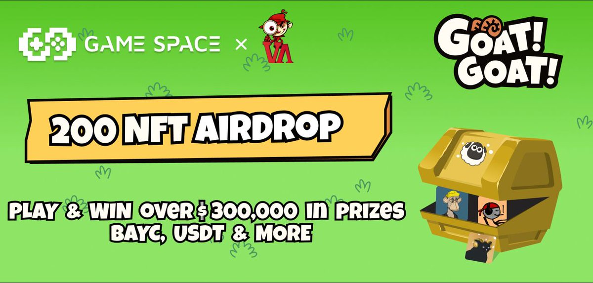dotferno's tweet photo. 📢Weve Partnered Up With @Gamespace_NFTs And giving away 200 NFTs 
 
🚀Play and have the chance to win over $300,000 USDT in total prizes including #BAYC #MimicShhans #mfers USDT and many more!

Quest - https://t.co/c9Hf1GBdaP

❤️RT this tweet &amp; tag 3 friends https://t.co/42YqflmiKb