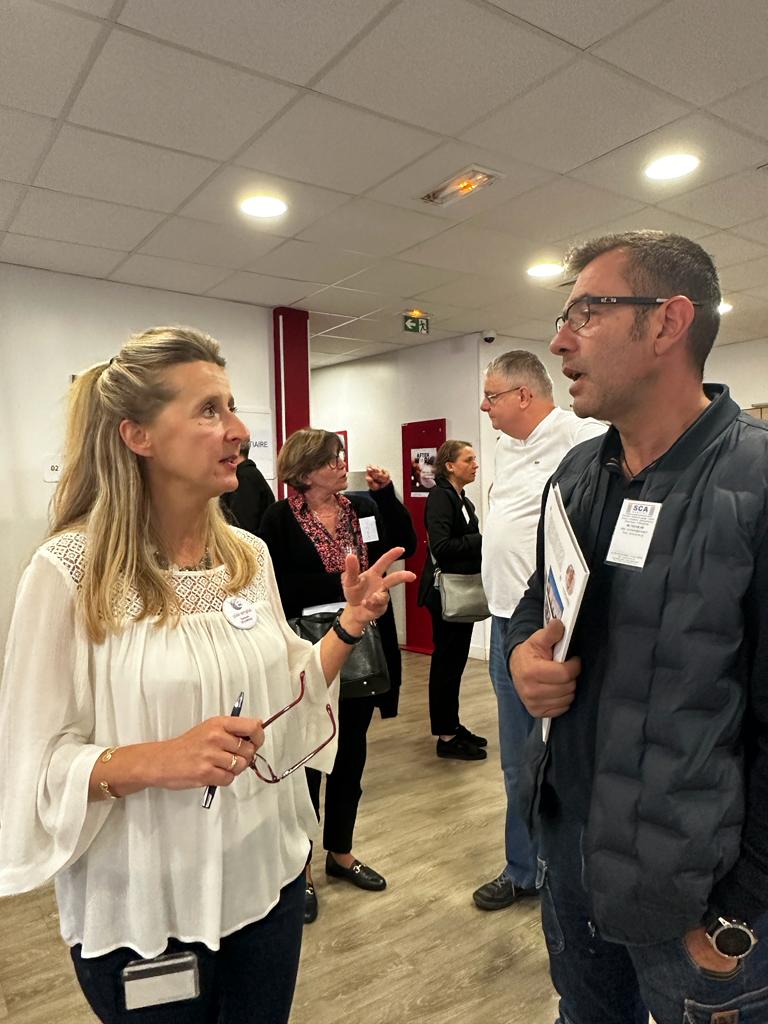 laurencethibau4's tweet photo. Succès garanti pour notre Aterwork 2022! Les entreprises ont été aux rendez vous pour s'informer sur nos dispositifs et notre offre de services! Merci à Delila M'HENNI et à David SAUSSOL d'être venu.  #onestlàpourvous https://t.co/zvuDVBEdPe
