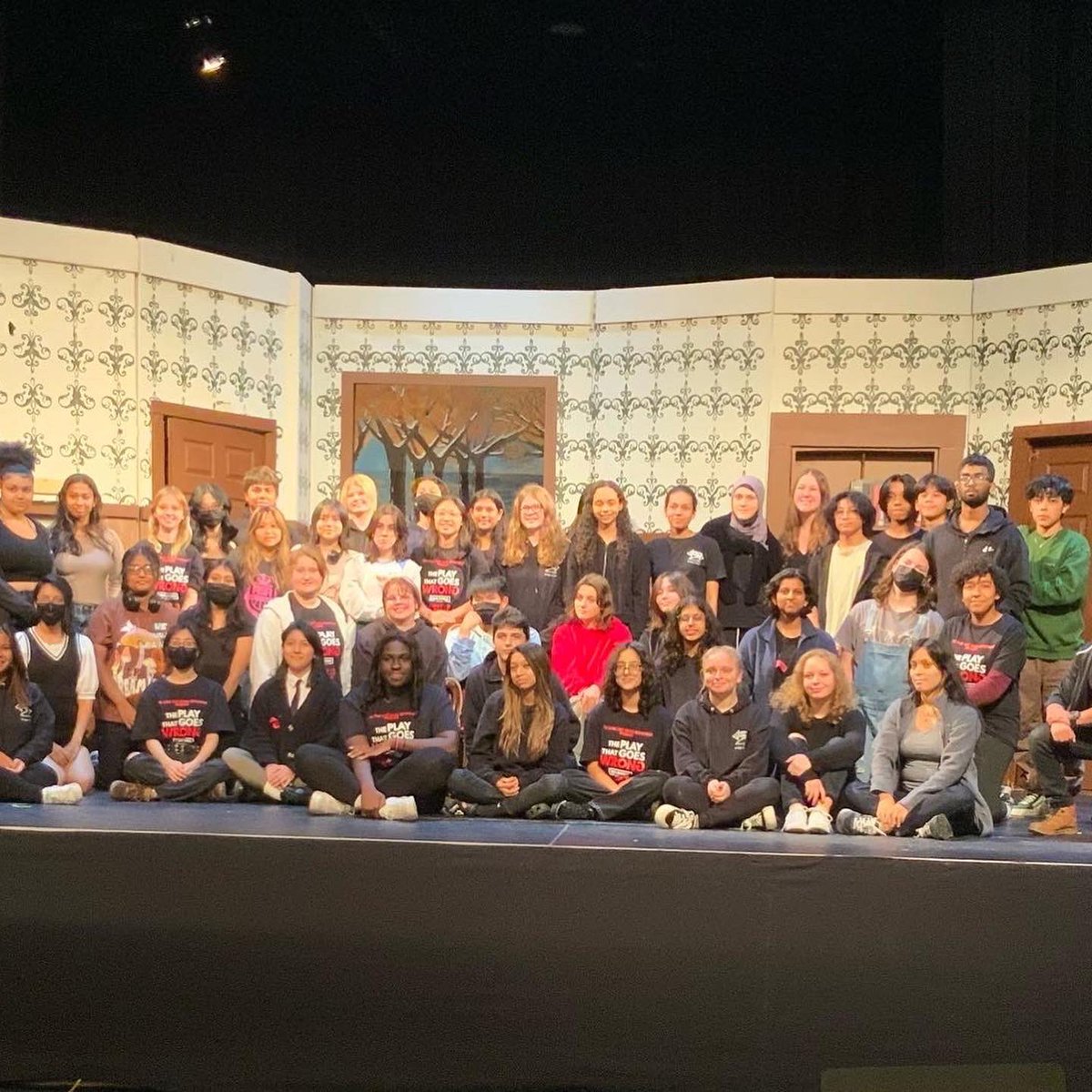 Thanks to our amazing audience last night!  Only 2 performances left! You can purchase tickets online, in the cafe or at the door! Don’t miss this hysterical slapstick comedy🤣🤣🤣 @mefinearts @mehs207 @meactivities <a href="/mischiefcomedy/">Mischief</a> <a href="/BroadwayTeacher/">BwayTeachersWorkshop</a>