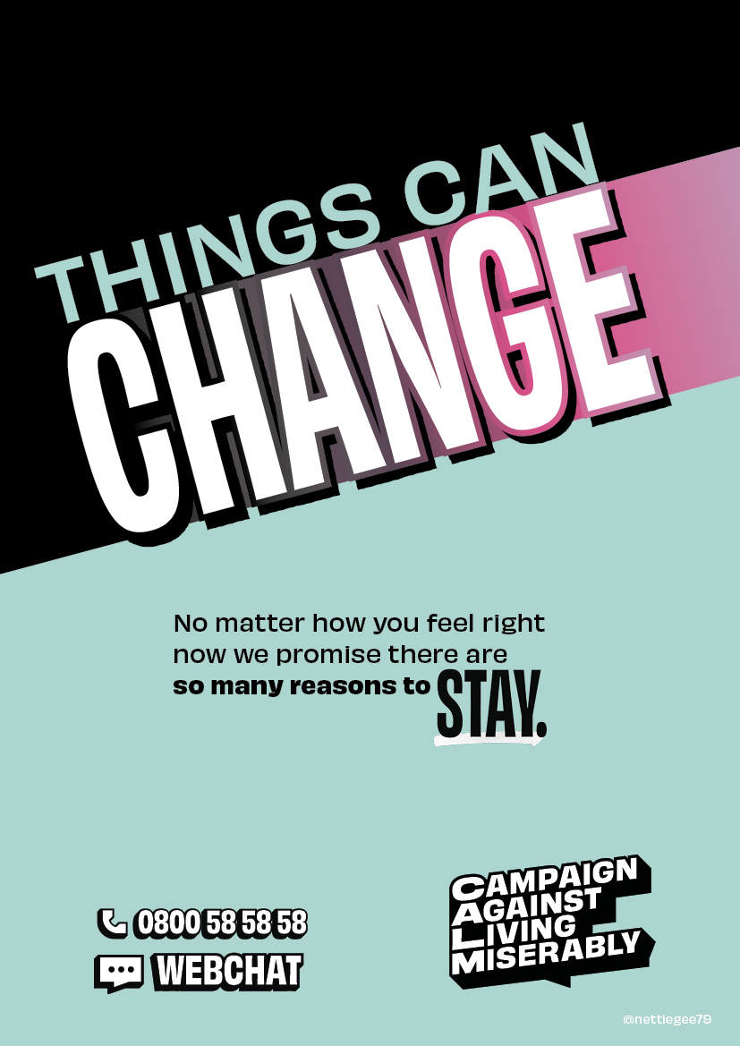 Nettiegee79's tweet photo. @theCALMzone
 #UnitedAgainstSuicide @OneMinuteBriefs https://t.co/6jaGMwojKH