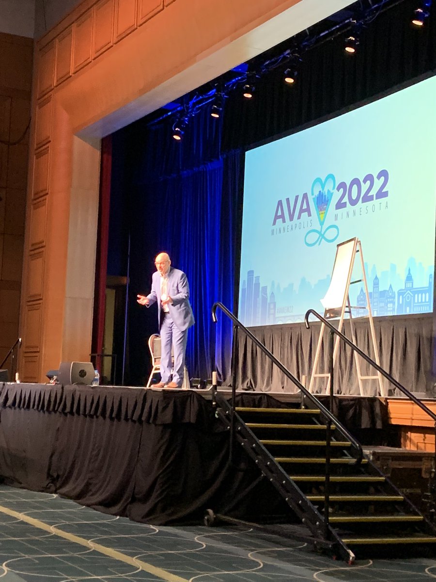 #AVASM22 has started with Dr. Steve Bedwell! We can’t stop laughing!