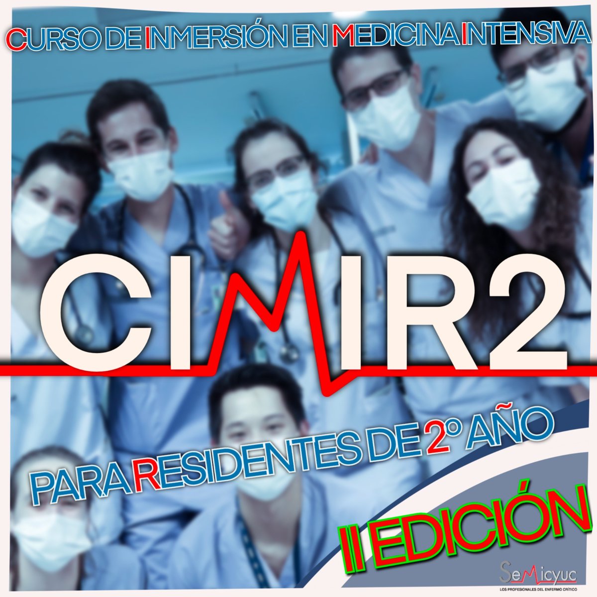 La II edición del Curso #CIMIR2 para R2 de #MedicinaIntensiva abrirá su convocatoria de plazas en breve. Recuerda que es necesario ser socio de la #SEMICYUC para poder apuntarse, por lo que, si no lo eres todavía, te animamos a que lo hagas cuanto antes. ¡Plazas limitadas!