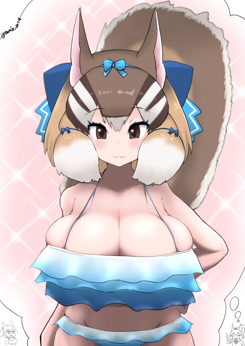 けものフレンズ「#今月描いた絵を晒そう  #けものフレンズ 相変わらずボバンな月でした 」|たにお@けもフレ五十音順絵描中のイラスト