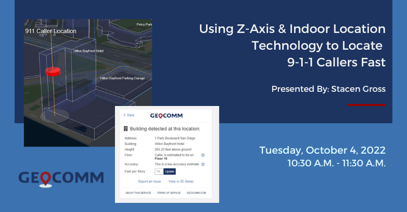 _GeoComm's tweet photo. Join Stacen's presentation at the OK Public Safety Conference where he will discuss how you can make the z-axis caller information actionable into 911 &amp; emergency response mapping systems. #IndoorLocation #PublicSafety #PublicSafetyGIS  #NG911GIS #IndoorMaps #LocationInformation https://t.co/AgUUBMPz3g