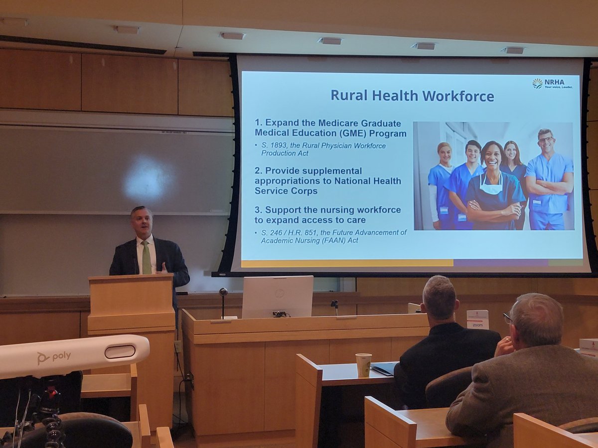NortheastTRC's tweet photo. Very grateful @Amorganrural of @ruralhealth was able to join us and be our Keynote for #NETRC22. His expertise &amp; insights on what comes next for Rural Healthcare invaluable, and his jokes are pretty solid too! https://t.co/RLimwSvH2y