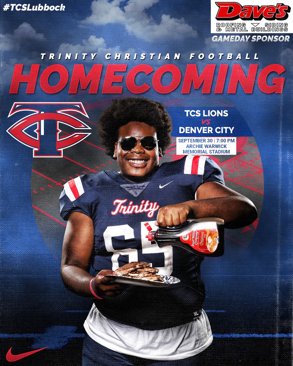 323Lions's tweet photo. It’s HOMECOMING! Join us at Archie Warwick Memorial Stadium at 7pm!!! #TCSLubbock https://t.co/afcce9AEJd