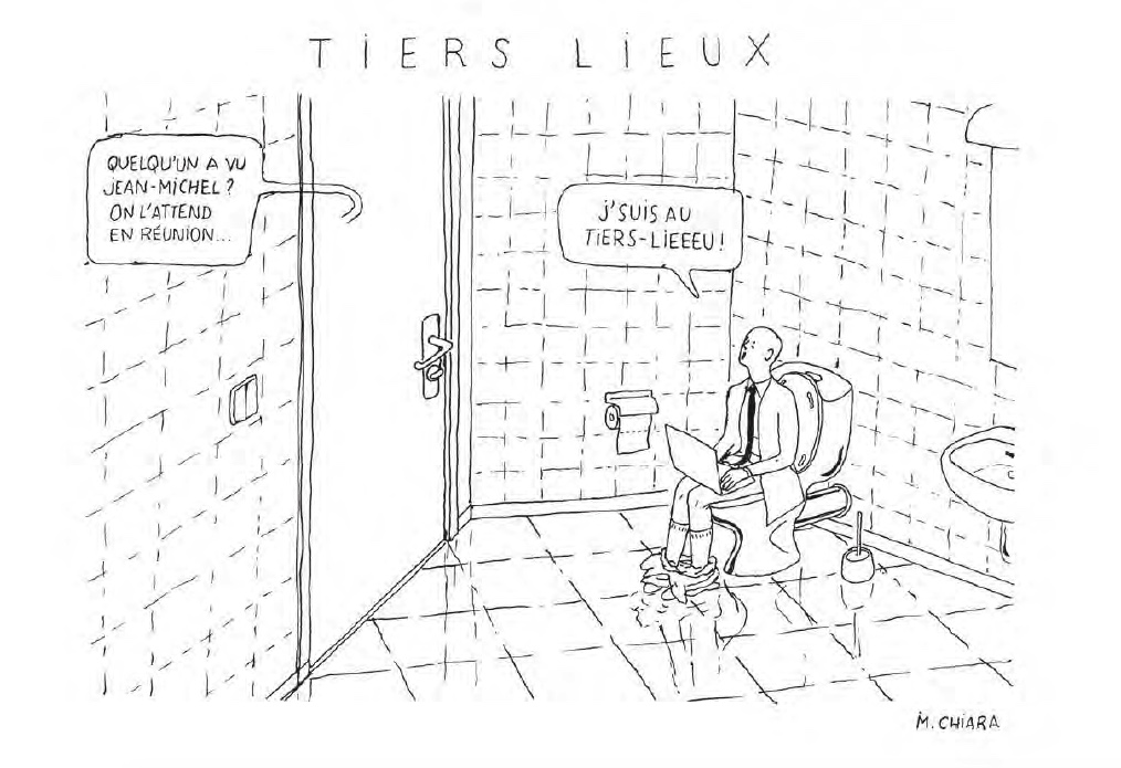 [Définition du jour] 📘Qu'est-ce-qu'un Tiers Lieu ? 
👉Tout simplement un lieu novateur d’accompagnement entre pairs, de co-création, école ouverte: espaces physiques ou virtuels de rencontres entre personnes et compétences variées.
#thirdplace