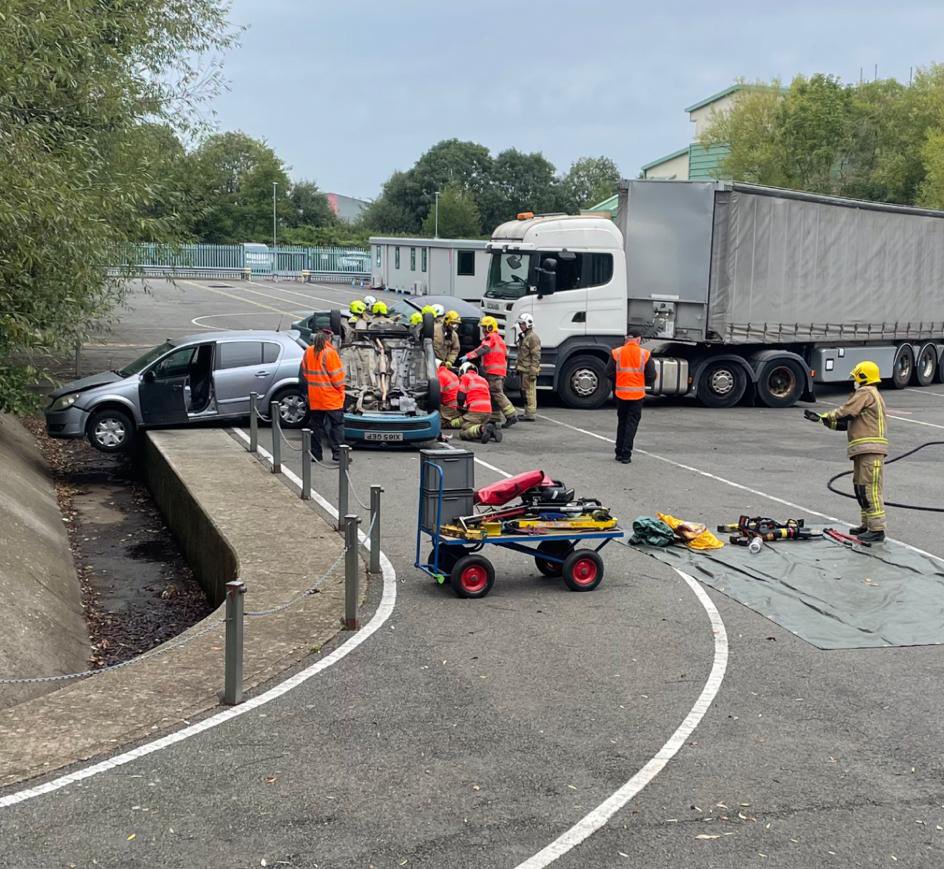 Severn Park Fire and Rescue Training School tweet media